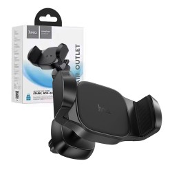 Hoco Car Phone Holder H14 Pursue with Pull Clip Black Hoco Car Phone Holder H14 Pursue with Pull Clip Black